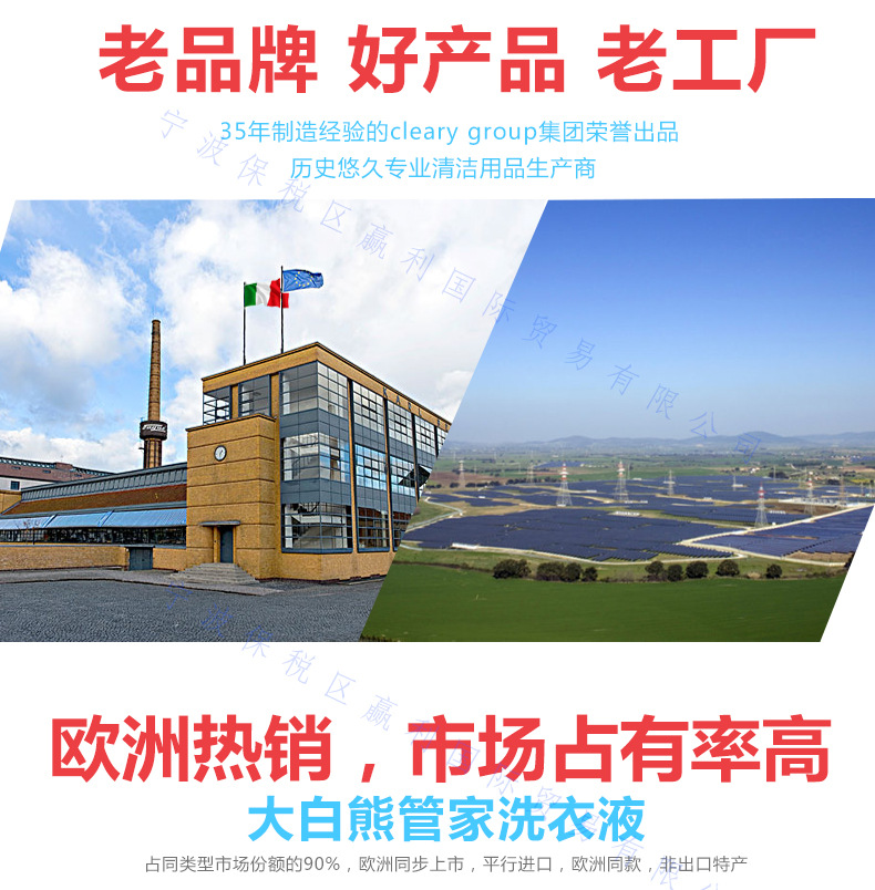 高效潔凈，持久芳香 大白熊東方濃縮洗衣液的卓越體驗